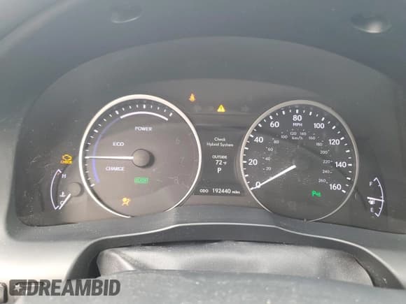 ✅ 2014 Lexus ES 300h • VIN: JTHBW1GG7E2066507 • Lot: 87070385. Listed on Copart with 192,440 mi. Free auction sales archive from the USA and detailed vehicle history report at DreamBid. Image 9.