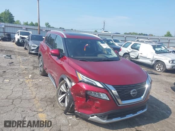 ✅ 2022 Nissan Rogue Platinum • VIN: JN8BT3DC7NW117878 • Лот: 42678261. Опубликован ранее на IAAI с пробегом 37 257 миль. Бесплатный доступ к архиву аукционных продаж из США и подробный отчёт об истории автомобиля на DreamBid. Изображение 1.