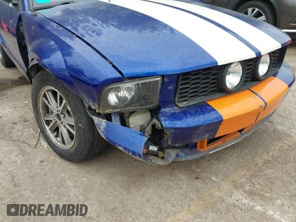 ✅ 2005 Ford Mustang GT Deluxe • VIN: 1ZVFT82H555183325 • Lot: 43329725. Listed on IAAI with 132,099 mi. Free auction sales archive from the USA and detailed vehicle history report at DreamBid. Image 17.