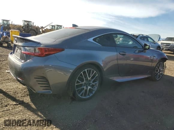 ✅ 2017 Lexus RC 350 • VIN: JTHSE5BC6H5007711 • Lot: 85346184. Listed on Copart with 34,108 mi. Free auction sales archive from the USA and detailed vehicle history report at DreamBid. Image 3.