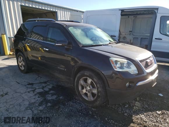 ✅ 2008 GMC Acadia SLT1 • VIN: 1GKEV23718J265256 • Lot: 86105605. Listed on Copart with 284,526 mi. Free auction sales archive from the USA and detailed vehicle history report at DreamBid. Image 4.