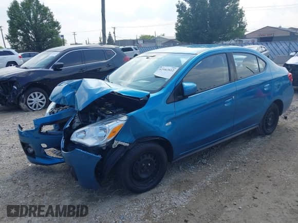 ✅ 2020 Mitsubishi Mirage ES • VIN: ML32F3FJ9LHF11310 • Lot: 42982812. Wystawiony na IAAI z przebiegiem 49 821 mil. Bezpłatny archiwum sprzedaży aukcyjnych z USA i szczegółowy raport historii pojazdu na DreamBid. Zdjęcie 2.