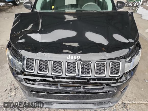 ✅ 2021 Jeep Compass Sport • VIN: 3C4NJCAB6MT522936 • Lot: 58788195. Listed on Copart with 58,196 mi. Free auction sales archive from the USA and detailed vehicle history report at DreamBid. Image 12.