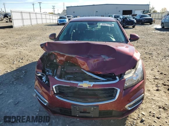 ✅ 2016 Chevrolet Cruze LT • VIN: 1G1PE5SB0G7128227 • Lot: 86623755. Listed on Copart with 81,346 mi. Free auction sales archive from the USA and detailed vehicle history report at DreamBid. Image 5.
