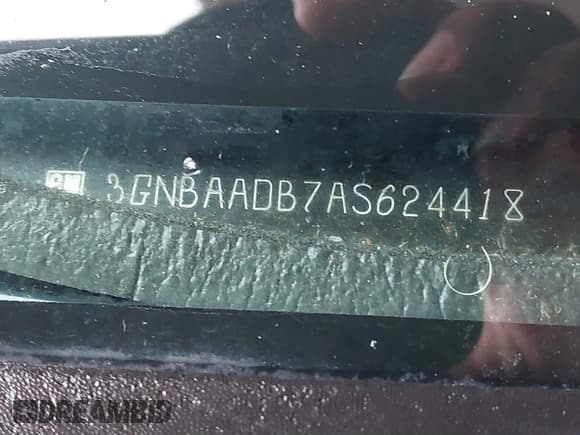 ✅ 2010 Chevrolet HHR LS • VIN: 3GNBAADB7AS624418 • Lot: 41535041. Listed on IAAI with 187,758 mi. Free auction sales archive from the USA and detailed vehicle history report at DreamBid. Image 9.