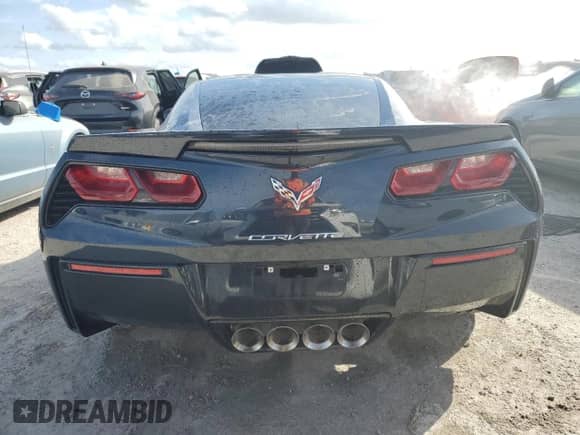 2015 Chevrolet Corvette 2LT with VIN 1G1YD2D76F5106922, listed as a Copart auction lot 73888084 with Not provided miles and Non repairable. Bid and sale history available at DreamBid. Image 6.