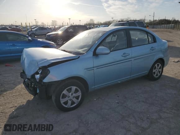 ✅ 2009 Hyundai Accent Auto GLS • VIN: KMHCN46C99U389245 • Lot: 49434645. Listed on Copart with Not provided. Free auction sales archive from the USA and detailed vehicle history report at DreamBid. Image 1.
