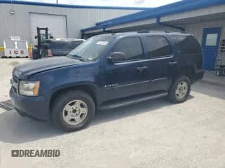 2007 Chevrolet Tahoe LS with VIN 1GNFC13C67R259408, listed as a Copart auction lot 70327835 with 293,646 mi miles and Salvage title. Bid and sale history available at DreamBid. Image 1.