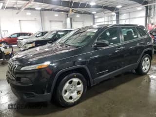✅ 2015 Jeep Cherokee Sport • VIN: 1C4PJLAB3FW516825 • Lot: 91455265. Wystawiony na Copart z przebiegiem 81 634 mil. Bezpłatny archiwum sprzedaży aukcyjnych z USA i szczegółowy raport historii pojazdu na DreamBid. Zdjęcie 1.