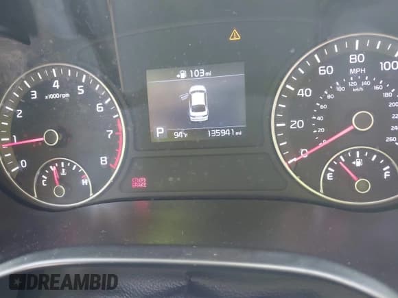 ✅ 2019 Kia Optima LX • VIN: 5XXGT4L32KG283554 • Лот: 42826298. Опубликован ранее на IAAI с пробегом 135 941 миль. Бесплатный доступ к архиву аукционных продаж из США и подробный отчёт об истории автомобиля на DreamBid. Изображение 7.