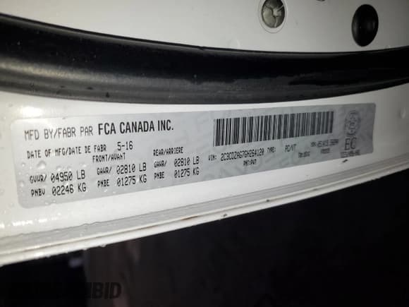 ✅ 2016 Dodge Challenger SXT Plus • VIN: 2C3CDZAG7GH264120 • Lot: 50356634. Wystawiony na Copart z przebiegiem 169 639 mil. Bezpłatny archiwum sprzedaży aukcyjnych z USA i szczegółowy raport historii pojazdu na DreamBid. Zdjęcie 13.