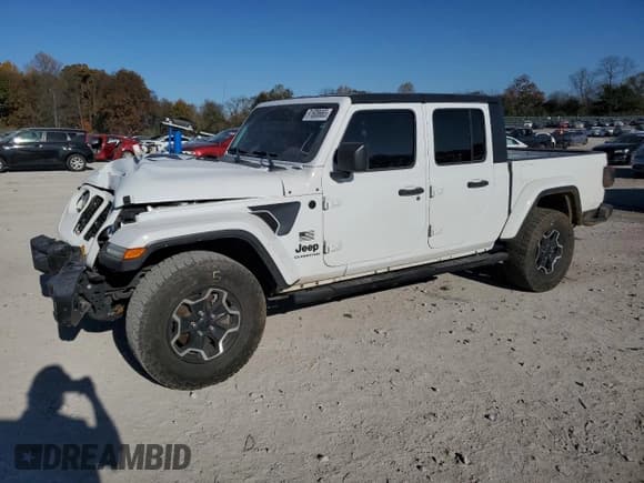 ✅ 2021 Jeep Gladiator Freedom • VIN: 1C6HJTAG8ML562950 • Lot: 91608665. Listed on Copart with 57,756 mi. Free auction sales archive from the USA and detailed vehicle history report at DreamBid. Image 1.