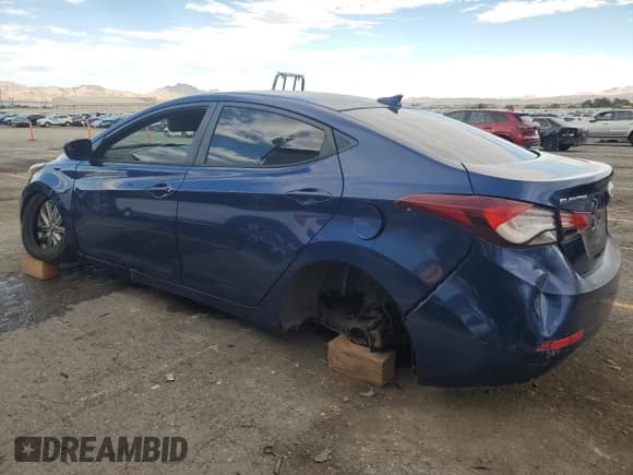 ✅ 2016 Hyundai Elantra SE • VIN: 5NPDH4AE4GH707305 • Lot: 80929125. Listed on Copart with 278,682 mi. Free auction sales archive from the USA and detailed vehicle history report at DreamBid. Image 2.