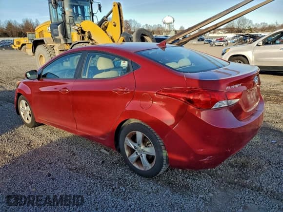 ✅ 2011 Hyundai Elantra GLS • VIN: KMHDH4AE5BU093150 • Lot: 94042055. Listed on Copart with 125,426 mi. Free auction sales archive from the USA and detailed vehicle history report at DreamBid. Image 2.
