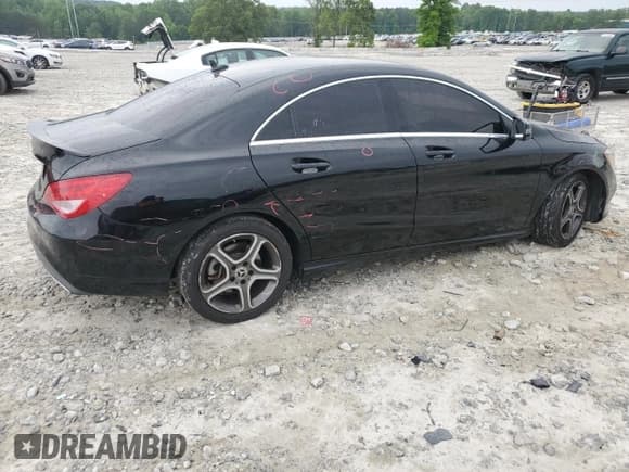 ✅ 2018 Mercedes-Benz CLA 250 • VIN: WDDSJ4EB1JN557324 • Lot: 55088825. Listed on Copart with 86,786 mi. Free auction sales archive from the USA and detailed vehicle history report at DreamBid. Image 3.