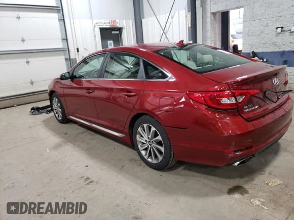 ✅ 2015 Hyundai Sonata Sport • VIN: 5NPE34AF2FH047694 • Lot: 48904333. Listed on Copart with 129,211 mi. Free auction sales archive from the USA and detailed vehicle history report at DreamBid. Image 2.