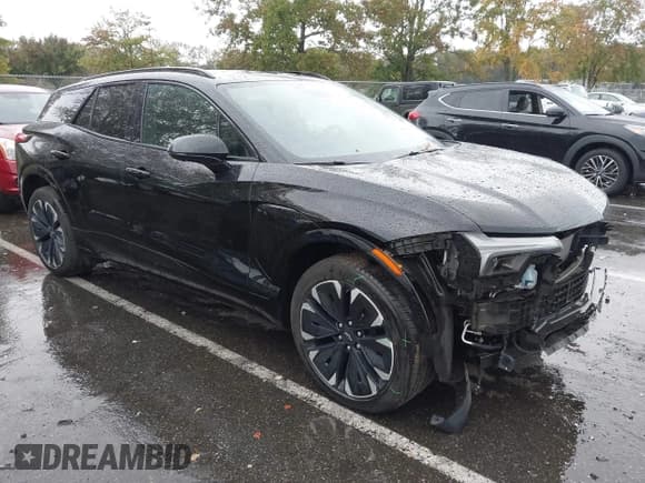 ✅ 2024 Chevrolet Blazer EV eAWD RS • VIN: 3GNKDCRJ2RS164051 • Лот: 43203599. Опубликован ранее на IAAI с пробегом 22 548 миль. Бесплатный доступ к архиву аукционных продаж из США и подробный отчёт об истории автомобиля на DreamBid. Изображение 1.