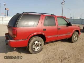 2003 Chevrolet Blazer LS z VIN 1GNDT13X83K135413, wystawiony jako Copart lot #71185894 z przebiegiem Nie podano mil oraz Szkoda całkowita • Salvage title. Historia ofert i sprzedaży dostępna na DreamBid. Obrazek 3.