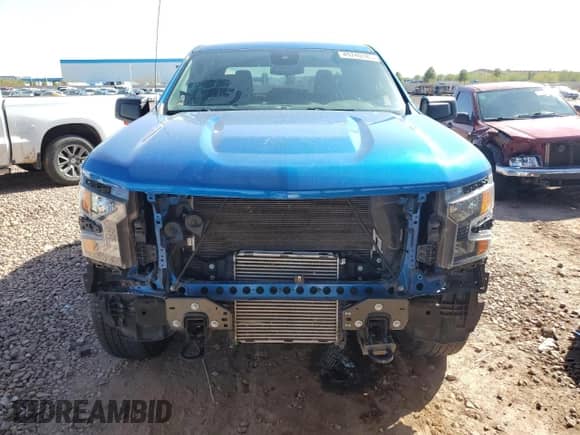 2022 Chevrolet Silverado 1500 Work Truck z VIN 1GCPDAEK0NZ523055, wystawiony jako Copart lot #49740185 z przebiegiem 56 382 mil mil oraz Szkoda całkowita • Salvage title. Historia ofert i sprzedaży dostępna na DreamBid. Obrazek 5.