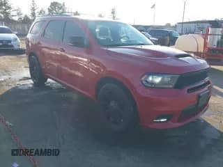 2019 Dodge Durango R/T with VIN 1C4SDJCT8KC550654, listed as a IAAI auction lot 41553575 with 114,860 mi miles and . Bid and sale history available at DreamBid. Image 1.
