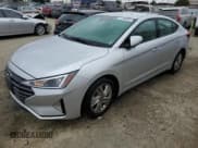 ✅ 2019 Hyundai Elantra SEL • VIN: KMHD84LF1KU810097 • Lot: 81709425. Listed on Copart with 979 mi. Free auction sales archive from the USA and detailed vehicle history report at DreamBid. Image 1.