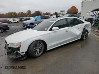 ✅ 2017 Audi A8 Sport • VIN: WAU43AFD4HN004010 • Lot: 86876745. Listed on Copart with 118,261 mi. Free auction sales archive from the USA and detailed vehicle history report at DreamBid. Image 1.