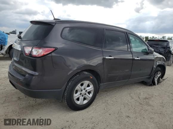 ✅ 2017 Chevrolet Traverse LS • VIN: 1GNKRFKD1HJ260339 • Lot: 70948874. Wystawiony na Copart z przebiegiem 187 263 mil. Bezpłatny archiwum sprzedaży aukcyjnych z USA i szczegółowy raport historii pojazdu na DreamBid. Zdjęcie 3.