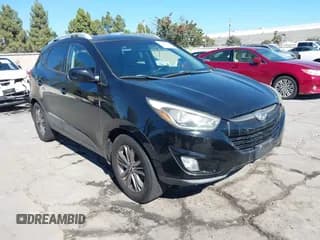 ✅ 2014 Hyundai Tucson Limited • VIN: KM8JU3AG5EU801900 • Lot: 43481583. Listed on IAAI with 135,174 mi. Free auction sales archive from the USA and detailed vehicle history report at DreamBid. Image 1.