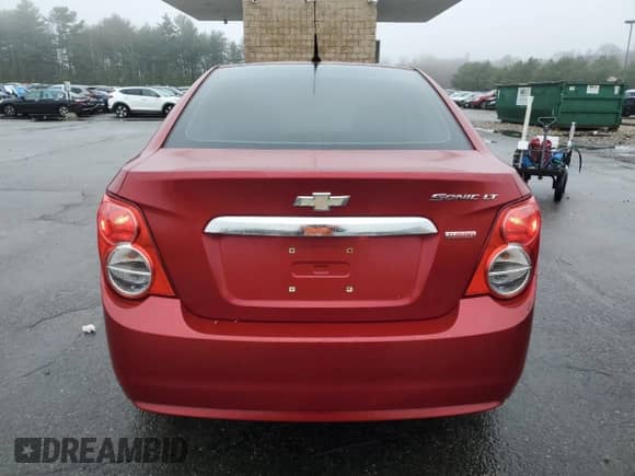 2012 Chevrolet Sonic LT with VIN 1G1JC5SB6C4227013, listed as a Copart auction lot 51436355 with 146,374 mi miles and Salvage title. Bid and sale history available at DreamBid. Image 6.