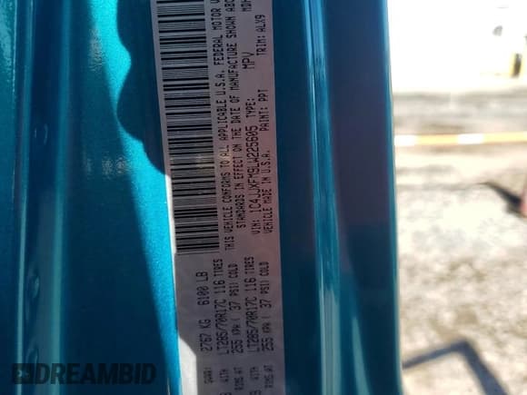 ✅ 2020 Jeep Wrangler Unlimited Rubicon • VIN: 1C4JJXFM9LW225605 • Lot: 85275064. Listed on Copart with 43,483 mi. Free auction sales archive from the USA and detailed vehicle history report at DreamBid. Image 13.