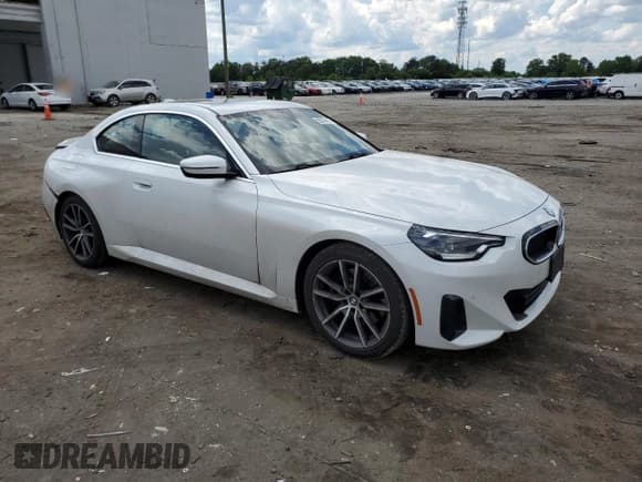 ✅ 2022 BMW 2 Series 230i • VIN: 3MW23CM08N8C50009 • Lot: 55574415. Listed on Copart with 65,654 mi. Free auction sales archive from the USA and detailed vehicle history report at DreamBid. Image 4.