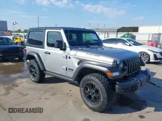✅ 2021 Jeep Wrangler Islander • VIN: 1C4GJXAN8MW601514 • Lot: 43403702. Wystawiony na IAAI z przebiegiem 41 567 mil. Bezpłatny archiwum sprzedaży aukcyjnych z USA i szczegółowy raport historii pojazdu na DreamBid. Zdjęcie 1.