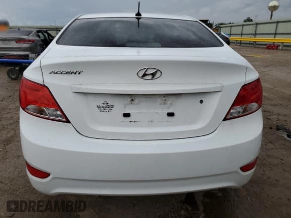 ✅ 2017 Hyundai Accent SE • VIN: KMHCT4AE7HU280862 • Lot: 65047935. Listed on Copart with 36,658 mi. Free auction sales archive from the USA and detailed vehicle history report at DreamBid. Image 6.