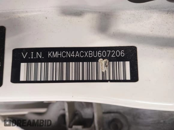 ✅ 2011 Hyundai Accent GLS • VIN: KMHCN4ACXBU607206 • Лот: 42393031. Опубликован ранее на IAAI с пробегом 170 666 миль. Бесплатный доступ к архиву аукционных продаж из США и подробный отчёт об истории автомобиля на DreamBid. Изображение 9.