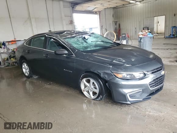 ✅ 2017 Chevrolet Malibu LS • VIN: 1G1ZB5ST7HF244462 • Lot: 83764545. Listed on Copart with 96,810 mi. Free auction sales archive from the USA and detailed vehicle history report at DreamBid. Image 4.