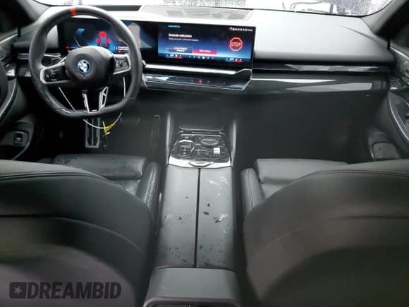 ✅ 2024 BMW i5 M60 • VIN: WBY43FK06RCR21920 • Lot: 43002445. Listed on Copart with 26,452 mi. Free auction sales archive from the USA and detailed vehicle history report at DreamBid. Image 8.