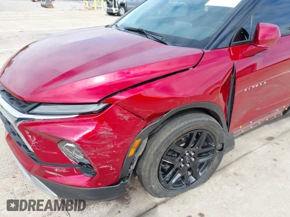 ✅ 2023 Chevrolet Blazer LT • VIN: 3GNKBHR47PS136157 • Lot: 43070598. Listed on IAAI with 49,307 mi. Free auction sales archive from the USA and detailed vehicle history report at DreamBid. Image 6.