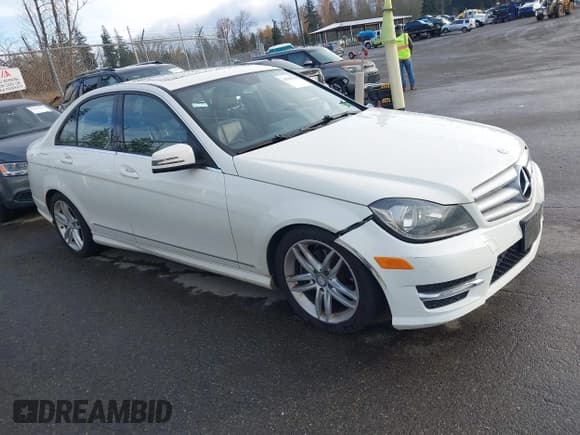 ✅ 2012 Mercedes-Benz C 300 Sport • VIN: WDDGF8BB8CR207641 • Lot: 43787528. Listed on IAAI with 74,385 mi. Free auction sales archive from the USA and detailed vehicle history report at DreamBid. Image 1.