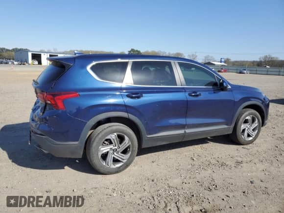 2022 Hyundai Santa Fe SE z VIN 5NMS1DAJXNH379827, wystawiony jako Copart lot #49854465 z przebiegiem 74 317 mil mil oraz Czysty tytuł • Clean title. Historia ofert i sprzedaży dostępna na DreamBid. Obrazek 3.