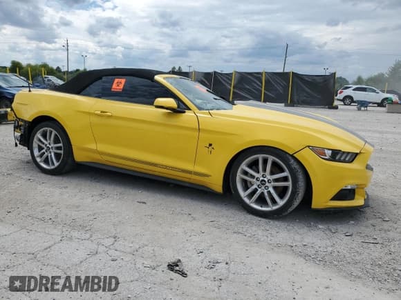✅ 2017 Ford Mustang EcoBoost Premium • VIN: 1FATP8UH7H5238245 • Lot: 66925105. Listed on Copart with Not provided. Free auction sales archive from the USA and detailed vehicle history report at DreamBid. Image 4.