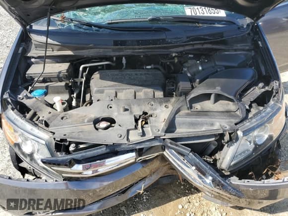 ✅ 2017 Honda Odyssey Touring • VIN: 5FNRL5H91HB000276 • Лот: 70131855. Опубликован ранее на Copart с пробегом Не указан. Бесплатный доступ к архиву аукционных продаж из США и подробный отчёт об истории автомобиля на DreamBid. Изображение 12.