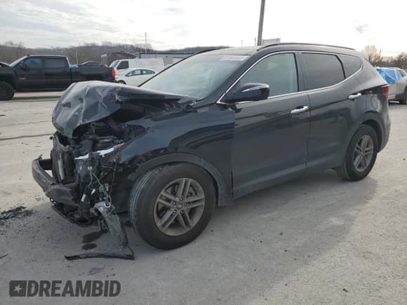 ✅ 2017 Hyundai Santa Fe 2.4L • VIN: 5NMZUDLB8HH035039 • Лот: 81194483. Опубликован ранее на Copart с пробегом 92 281 миль. Бесплатный доступ к архиву аукционных продаж из США и подробный отчёт об истории автомобиля на DreamBid. Изображение 1.