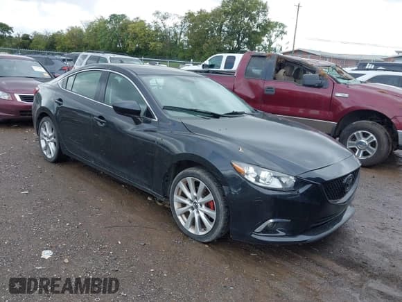 ✅ 2014 Mazda 6 i Touring • VIN: JM1GJ1V5XE1102011 • Lot: 43402861. Wystawiony na IAAI z przebiegiem 187 012 mil. Bezpłatny archiwum sprzedaży aukcyjnych z USA i szczegółowy raport historii pojazdu na DreamBid. Zdjęcie 1.