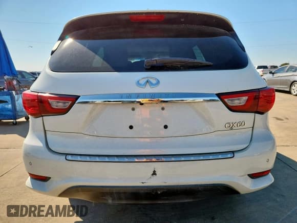 ✅ 2017 Infiniti QX60 • VIN: 5N1DL0MN3HC516938 • Lot: 85158705. Listed on Copart with 115,061 mi. Free auction sales archive from the USA and detailed vehicle history report at DreamBid. Image 6.