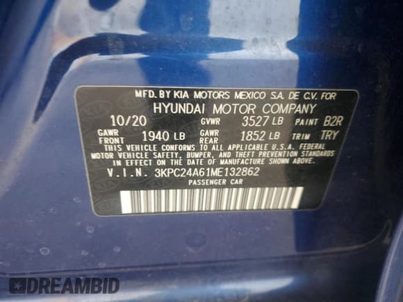 ✅ 2021 Hyundai Accent SE • VIN: 3KPC24A61ME132862 • Лот: 85098554. Опубликован ранее на Copart с пробегом 24 158 миль. Бесплатный доступ к архиву аукционных продаж из США и подробный отчёт об истории автомобиля на DreamBid. Изображение 12.