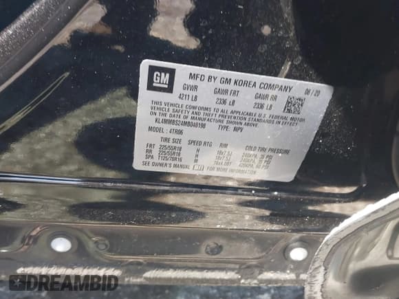 ✅ 2021 Buick Encore GX Preferred • VIN: KL4MMBS24MB048198 • Lot: 43097010. Wystawiony na IAAI z przebiegiem 71 667 mil. Bezpłatny archiwum sprzedaży aukcyjnych z USA i szczegółowy raport historii pojazdu na DreamBid. Zdjęcie 9.