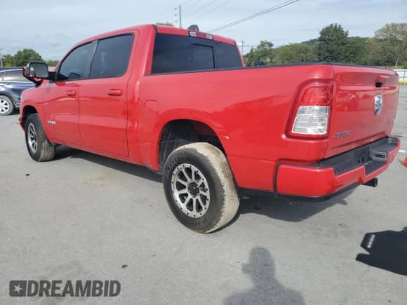 2019 Ram 1500 Big Horn с VIN 1C6RRFFG8KN824958, выставлен на аукционе Copart как лот 82164025 с пробегом 63 427 миль миль и Списание • Salvage title. История ставок и продаж доступна на DreamBid. Изображение 2.