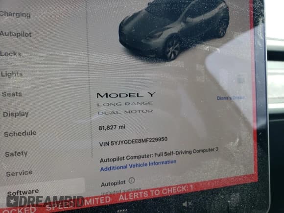 ✅ 2021 Tesla Model Y Long Range • VIN: 5YJYGDEE8MF229950 • Lot: 69057185. Wystawiony na Copart z przebiegiem 81 827 mil. Bezpłatny archiwum sprzedaży aukcyjnych z USA i szczegółowy raport historii pojazdu na DreamBid. Zdjęcie 9.