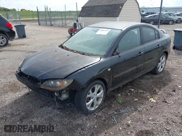 ✅ 2008 Mazda 3 i Touring Value • VIN: JM1BK32F481145229 • Лот: 43283244. Опубликован ранее на IAAI с пробегом 92 962 миль. Бесплатный доступ к архиву аукционных продаж из США и подробный отчёт об истории автомобиля на DreamBid. Изображение 2.
