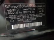 ✅ 2013 Hyundai Sonata GLS • VIN: 5NPEB4AC8DH791404 • Lot: 76331654. Listed on Copart with 110,800 mi. Free auction sales archive from the USA and detailed vehicle history report at DreamBid. Image 12.